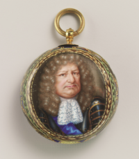 圖12　Jean-Pierre Huaud, Portrait of Friedrick Wilhelm, the Great Elector, ca. 1688. (The Metropolitan Museum of Art, New York)
